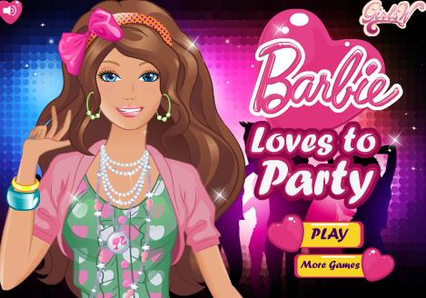 لعبة بنات تلبيس باربي 2012 | barbie loves to party dress up
